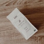 Kohi Favorite Sip single origin coffee bag packaging placed on wooden surface